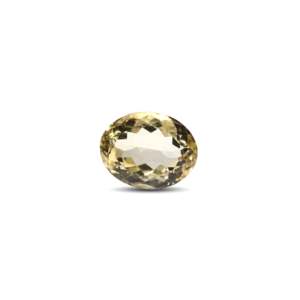 Pierre précieuse citrine de 7,05 carats, taille cabochon poire ovale coussin, pour bijoux fins - Product Image 1