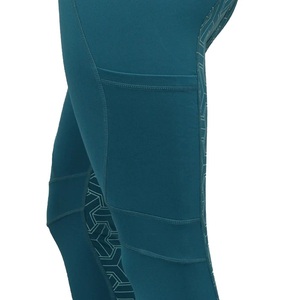High Quality 4-way Stretch Horse Riding Breeches <b>Leggings</b> Tights <b>Equestrian</b> Wear Pants on Technical Fabric with Soft Feel - Product Image 2