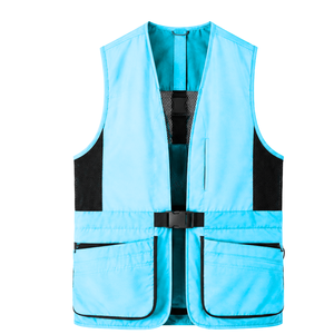 Gilet Softshell Respirant pour Hommes SILKZONE INDUSTRY, Couleur Unie, Sans Manches, Vêtement de Chasse d'Automne, 100% Nylon, avec Poches - Product Image 5