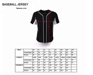 Camiseta Sublimada Transpirable de Manga Corta para Unisex, Camisetas de Béisbol con Nombre de Equipo Personalizado, Precio al por Mayor, Servicio OEM ODM - Product Image 5