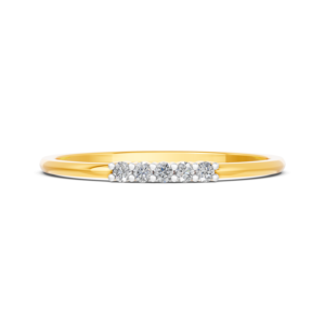 Anillo de Oro Sólido de 14K, 9K, 10K y 18K con Diamante de Laboratorio, Certificado IGI, Fabricante de Joyería Fina Ética, Venta al Por Mayor, RJC OEM ODM R101750 - Product Image 2