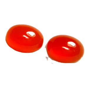 PDM Gems Pierre précieuse en vrac, Cornaline orange, Cabochon ovale taillé, Qualité professionnelle, Prix de gros, pour la fabrication de bijoux fantaisie - Product Image 3