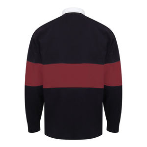 Camiseta de Rugby Personalizada en Oferta, Unisex, Se Aceptan Colores Personalizados, Tela de Algodón Antibacteriana, Tallas Grandes, Manga Larga, Logotipo Personalizado - Product Image 2