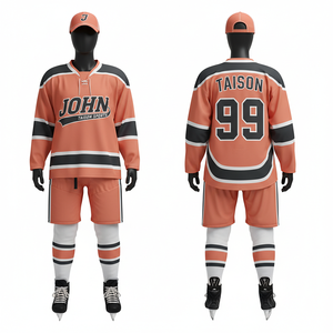 Uniforme de Hockey sobre Hielo para Mujer, Transpirable, de Poliéster Interlock, en Colores Verde Azulado, Blanco y Negro, con Diseño de Paneles Diagonales, Logotipo del Equipo Personalizado por Sublimación - Product Image 5