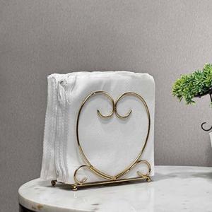 Porte-serviettes en fer forgé pour table à manger, élégant support à papier absorbant pour cuisine, restaurant, café, hôtel, fournisseur en gros - Product Image 1