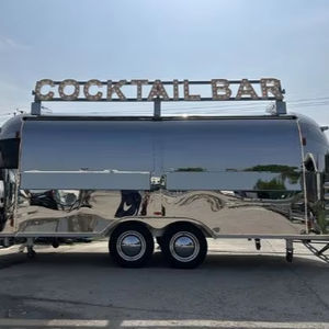 Remorque de vente ambulante neuve pour le transport de boissons, cocktails, et nourriture - Camion de restauration Airstream - Product Image 1