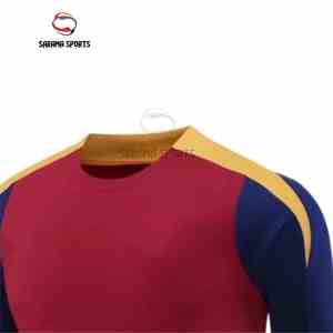 Nouveau modèle de maillots de football pour équipes et clubs, séchage rapide, qualité thaïlandaise, impression numérique par sublimation personnalisée, qualité homme - Product Image 2