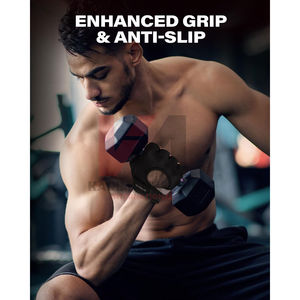 Guantes de Ciclismo para Niños, Medios Dedos, para Niños y Niñas, para Bicicleta de Montaña, Deportes, BY PANTRIX INDUSTRY - Product Image 5