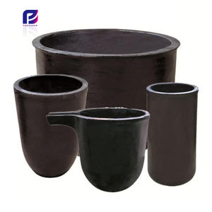 קיבולת גדולה סיליקון קרביד גרפיט צביר 250 ק "ג 350 ק" ג רפרקטורי שיק עבור תנור נמס זכוכית - Product Image 1