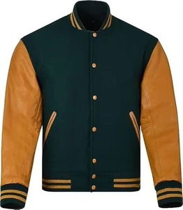 <b>top</b> quality Custom Embroidery Varsity Letterman Baseball Jackets Plain jersey for men women - Product Image 1