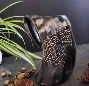 Tazas de Café Estilo Vikingo con Diseño de Animales Tallados, Directo de Fábrica - Product Image 2