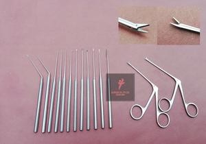 Micro Repositor Shea Ear Operation y Micro Hartman Ear Alligator Forcep-Scissor, Instrumentos Quirúrgicos ORL para Uso Médico - Product Image 2