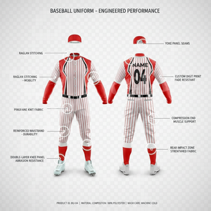 Maillot de baseball en tissu polyester de qualité supérieure, respirant et à séchage rapide, idéal pour les entraînements, les matchs et les compétitions. - Product Image 2