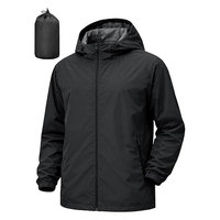 Veste de pluie d'hiver pour homme, coupe-vent, imperméable, pour le cyclisme, la course à pied, la randonnée, équipement de plein air, légère, pliable, chauffante, séchage rapide