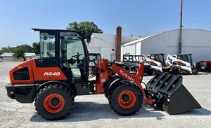 Chargeuse sur pneus compacte Kubota R640 neuve d'occasion, chargeuse frontale, machine diesel pour la construction, l'agriculture et la manutention de matériaux - Product Image 3