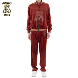 Chándal Personalizado de Alta Calidad para Hombre, Traje Deportivo Ligero, Sudadera con Cremallera y Pantalones Deportivos, Ropa Deportiva con Etiqueta Privada OEM - Product Image 1