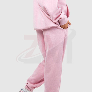 OEM Tracksuit Set <b>Lightweight</b> Zip Up <b>Jacket</b> and Pants Athletic Training Wear Bulk Supply Custom <b>Women</b> Tracksuit Two Piece - Product Image 3