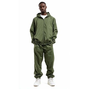 High Quality Rain <b>Suit</b> Mens <b>Red</b> Tracksuits Full Length Zipper Closure Side Pockets Casual Spring Wear 100% Polyester Regular Fit - Product Image 5