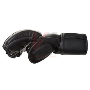 Guantes de Entrenamiento de MMA con Dedos Descubiertos, Ajustables, de Cuero, para Hombres, Mujeres, Fitness y Artes Marciales Mixtas - Product Image 3