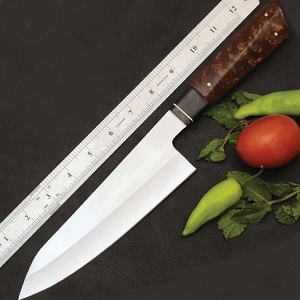 Cuchillo de Chef Jexmoo Personalizado Hecho a Mano en Acero Inoxidable con Hoja de 8 Pulgadas, Mango Elegante y Funda de Cuero - Regalo para Chef - Product Image 5