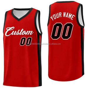 เสื้อบาสเก็ตบอลแบบขายส่ง ระบายอากาศได้ดี ผ้าโพลีเอสเตอร์ ป้องกันแบคทีเรีย แห้งเร็ว มีไซส์ใหญ่ สำหรับฝึกซ้อม - Product Image 4