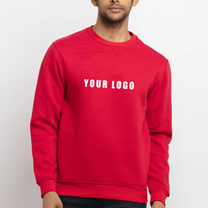 เสื้อสเวตเชิ้ตผ้าฝ้ายเฟรนช์เทอร์รี่ 100% ขายดีอันดับต้นๆ สำหรับผู้ชาย ทรงโอเวอร์ไซส์ ไหล่ตก คอกลม สวมหัว พิมพ์โลโก้ได้ สตรีทแวร์ เนื้อผ้าหนา - Product Image 1