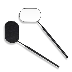 Nueva llegada Espejos de acero inoxidable Espejo de inspección de pestañas de alta calidad con mango Nuevo diseño Herramientas de pestañas - Product Image 4