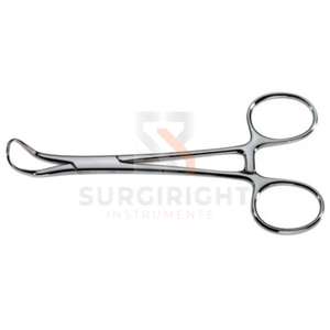 Pinza manual para toallas Backhaus, instrumento quirúrgico de acero inoxidable alemán para draping, CE ISO 13485 Clase I, tamaño personalizado, color rosa rubor - Product Image 5