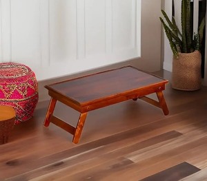 Solid Wood Folding Laptop Desk for Bed |Wooden <b>Study</b> <b>Table</b> | Foldable <b>Study</b> <b>Table</b> for Students - Product Image 4