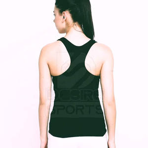 Débardeurs décontractés sans manches pour femmes avec logo frontal, séchage rapide, respirants, en mélange de coton écologique, vêtements de sport, nouvelle collection - Product Image 3