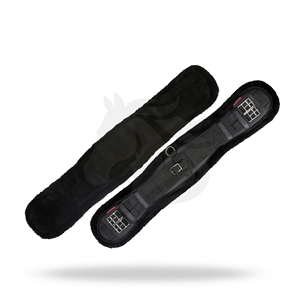 เส้นรอบวงของอานม้าทำจากผ้าฟลีซสวมใส่สบายพร้อมหัวเข็มขัดสแตนเลส - Product Image 1