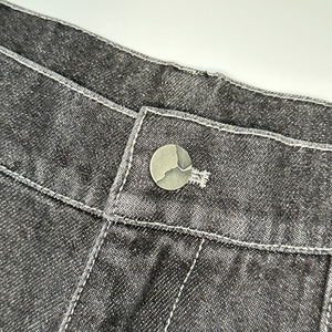 Prix de gros Nouvelle Arrivée Jeans en denim pour hommes, coupe baggy et droite, délavés, pour usage décontracté - Product Image 5