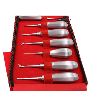 Instruments chirurgicaux pour extraction dentaire, implant dentaire, prix usine, ensemble d'élévateurs radiculaires orthodontiques, lot de 13 instruments dentaires - Product Image 6
