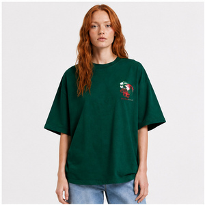 T-shirt pour femmes, coupe ample, en coton, extensible, doux, décontracté, manches courtes, tenue d'été, t-shirt élégant pour femmes - Product Image 1