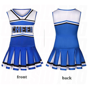 Uniformes de cheerleading personnalisés, vêtements de sport de qualité supérieure, uniformes de cheerleading performants avec impression de logo et couleurs personnalisées pour l'équipe - Product Image 2