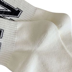 Calcetines Deportivos de Algodón Acanalado Sublimado con Logotipo Personalizado al por Mayor, Antibacterianos, Finos, para Entrenamiento, Verano, OEM - Product Image 4