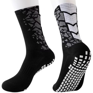 Professional Football <b>Socks</b> for Men Mid Calf <b>Socks</b> with Thickened Towel Bottom and Anti Slip Rubber Dots for Soccer <b>Training</b> - Product Image 2