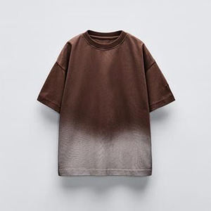 เสื้อยืดผู้ชายทรงโอเวอร์ไซส์ ผ้าฝ้าย 100% หนัก 280GSM ล้างสีแบบแอซิด สไตล์สตรีทแวร์ - Product Image 3