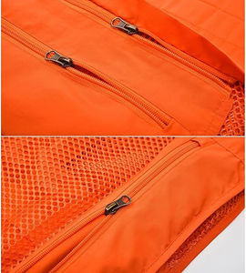 Nouveau Gilet de Pêche pour Hommes, Veste de Travail d'Extérieur à Séchage Rapide, Gilet de Chasse Réversible avec Multiples Poches - Product Image 2