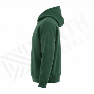 Sweat à capuche oversize en molleton épais délavé et teint, design personnalisé, effet vieilli, pour homme, style streetwear, collection mode 2025 - Product Image 3