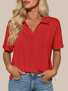 Camisas Polo Personalizadas al por Mayor para Mujer, Sublimación Casual, Transpirables, de Manga Corta, OEM - Product Image 2