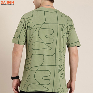 Camiseta Personalizada para Hombre, Transpirable, Informal, de Manga Corta, Ajuste Cómodo, Marca Personalizada, Suministro de Fabricante al por Mayor - Product Image 2