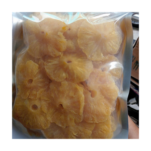 สับปะรดอบแห้ง รสหวาน หั่นเป็นชิ้น ขนมผลไม้เขตร้อน ขายส่ง คุณภาพพรีเมียม ผู้ผลิตเวียดนาม รับผลิตแบบ OEM ODM บรรจุภัณฑ์แบบขายส่งสำหรับผู้นำเข้า - Product Image 1