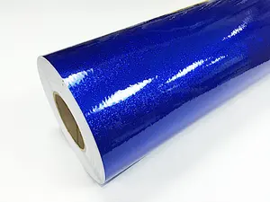 Pegatinas Adhesivas Holográficas Azul Rey al por Mayor, Material PET, Decoración, Envoltura de Regalos, Proyectos de Manualidades, Arte DIY, Fiestas, Venta al por Mayor - Product Image 4