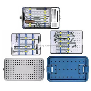 Orthopedic DHS DCS Instrument <b>Set</b> with Graphic Case Box Dynamic Hip Condylar <b>Screw</b> Surgical Tools Manual for Clinic Hospital Use - Product Image 1