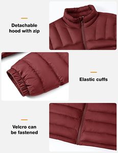Veste d'hiver brillante de haute qualité pour hommes, veste matelassée personnalisée, veste matelassée promotionnelle tendance - Product Image 2