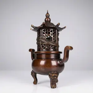 Luxury Export Quality Bakhoor <b>Incense</b> <b>Burner</b> for Religious Eco-Friendly Metal Durable Targeting Wholesale Premium Home Markets - Product Image 1