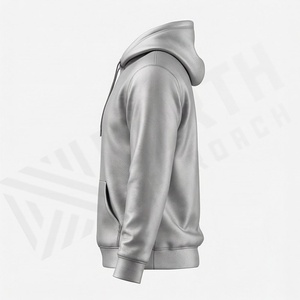 Service OEM – Nouveaux sweats à capuche oversize pour hommes, style streetwear, vierges, unis, en gros, pour l'hiver, sur mesure, pull-over tendance, doux, couleur personnalisable - Product Image 3