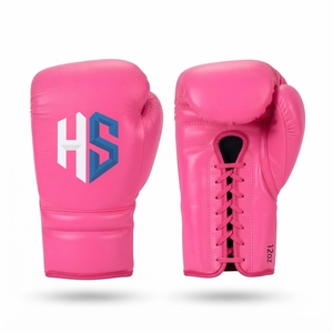 Gants de boxe en cuir en gros pour usine, 6OZ et 14OZ, pour activités extérieures - Product Image 1