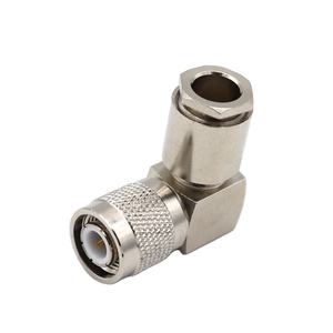 Conector TNC Macho en Ángulo Recto, Tipo Abrazadera, Sin Soldadura, para Antenas WTR400 RG8 RG213 RG214 y 7D FB de Baja Pérdida - Product Image 3